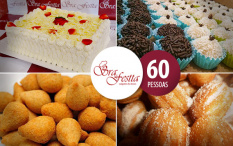Festa Completa para 60 pessoas por R$ 279,99