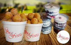 Churros OU Salgadinhos OU Bolo no potinho por R$ 4,99
