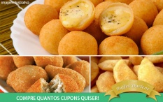 100 Salgadinhos Fritos ou Congelados do Buffet Darlene