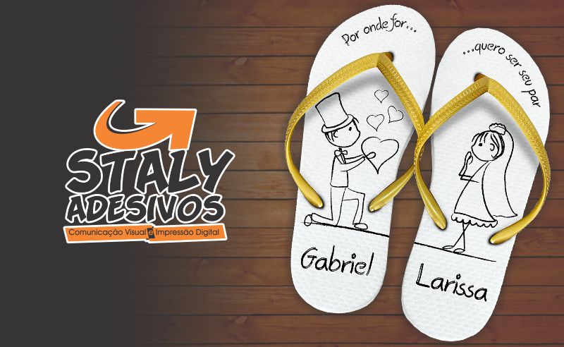 Chinelo Personalizado
