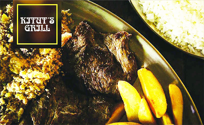 Filé à Brasileira do Kituts Grill