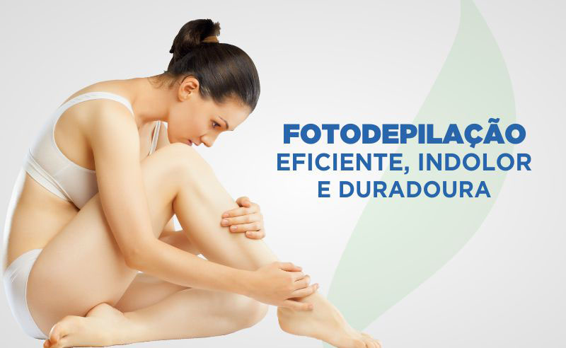 Fotodepilação na D´pil. Duas sessões pelo preço de uma