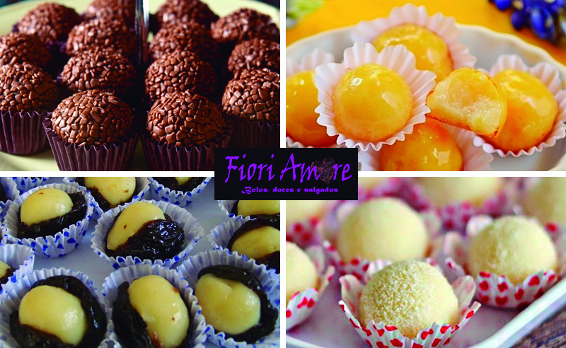 50 Doces Finos. Escolha entre 08 opções de sabor!!!