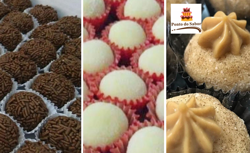 kit com 50 Doces Gourmet
