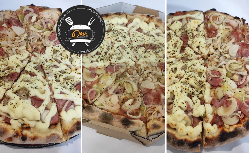Pizza Tamanho Familia!! Escolha entre 6 Sabores!