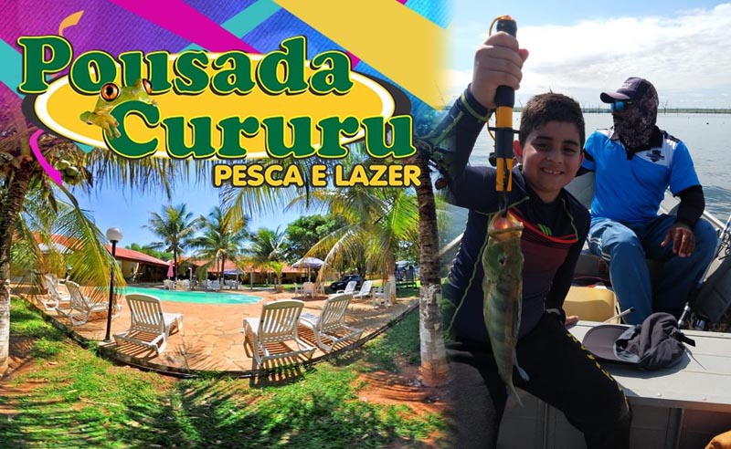 01 DIÁRIA NA POUSADA  CURURU EM PRESIDENTE EPITÁCIO!!!!