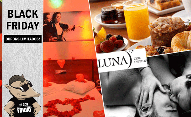 Black Luna: Pernoite + decoração + café da manhã