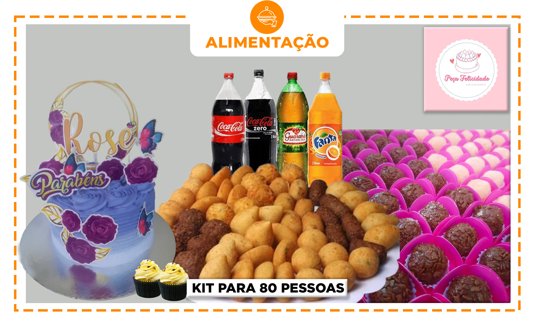 KIT PARA 80 PESSOAS