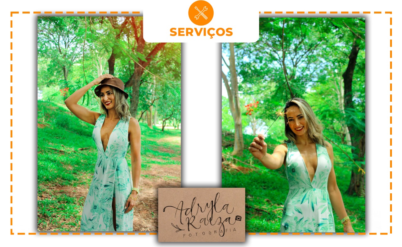 01 SESSÃO FOTOGRÁFICA EXTERNA  + 10 FOTOS REVELADAS (10X15) TRATADAS EM ALTA RESOLUÇÃO E ENVIADAS DIGITALMENTE
