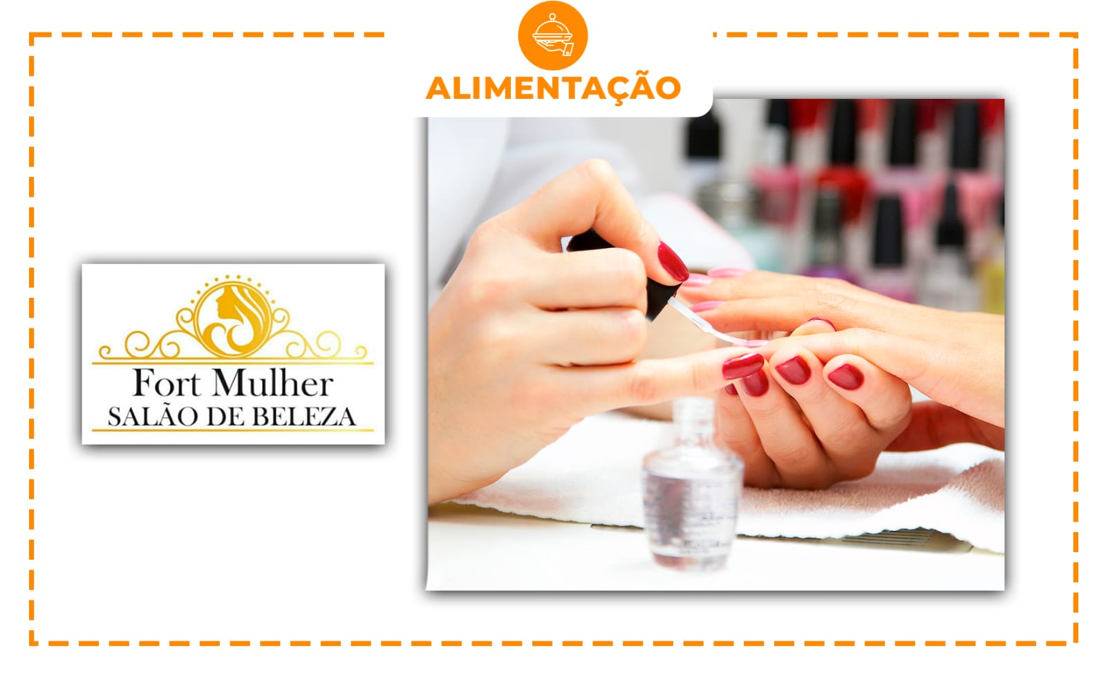 SEMANA NO CONSUMIDOR! 01 MANICURE COM DECORAÇÃO SIMPLES